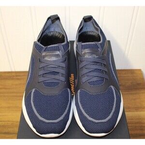 Good Man Brand Knit Trainer Sneakers Sky‎ Captain Blue Italy MSRP $298 Size 14